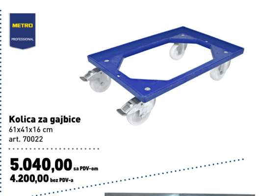 Kolica za gajbice
