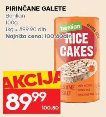 Pirinčane galete