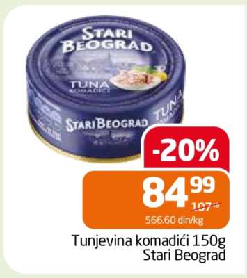 Tunjevina komadići 150g Stari Beograd
