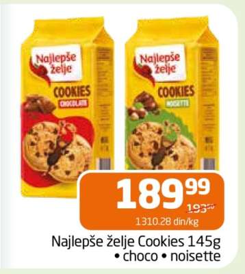 Najlepše želje Cookies 145g
