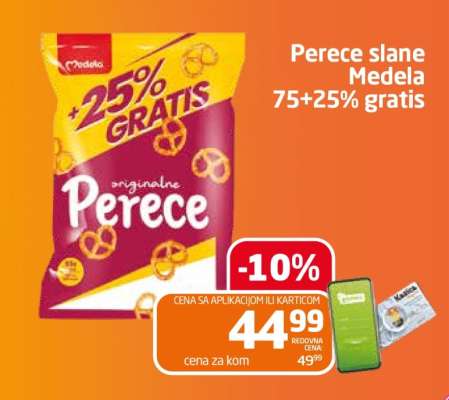 Perece slane Medela 75+25% gratis