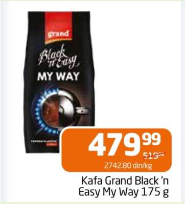 Kafa Grand Black ‘n Easy My Way 175 g