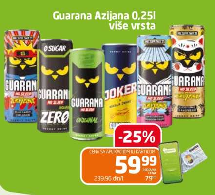 Guarana Azijana 0.25l