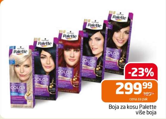 Boja za kosu Palette
