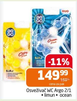 Osveživač WC Argo 2/1