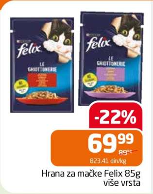 Hrana za mačke Felix 85g