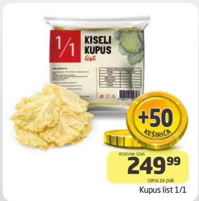 KISELI KUPUS LIST