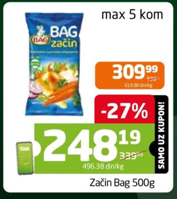 Začin Bag 500g