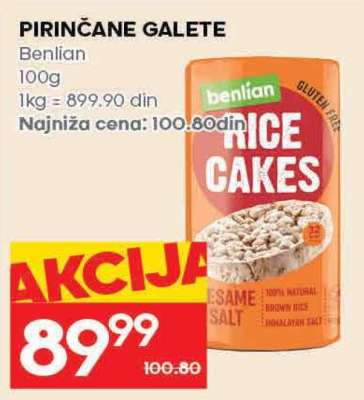 Pirinčane galete