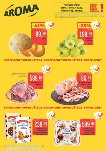 Aroma Market katalog - 09.07.2026 - 11.07.2026.