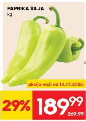 PAPRIKA ŠILJA