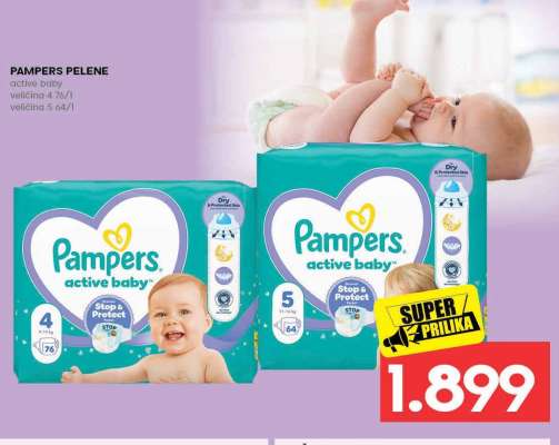 Pampers pelene
