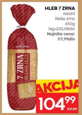 Hleb 7 zrna