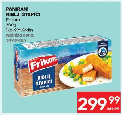 Panirani riblji štapići