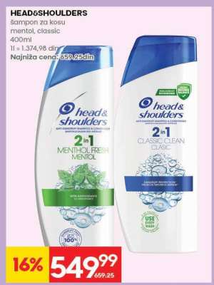HEAD & SHOULDERS