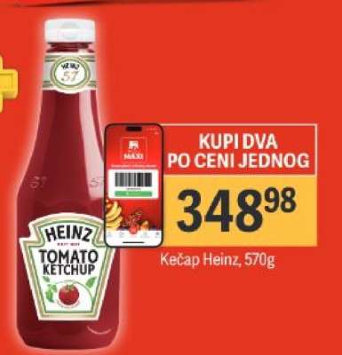 Kečap Heinz , 570g