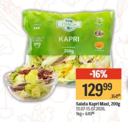 Salata Kapri Maxi, 200g