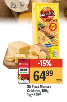 Sýr Pizza Mama s Grilstřen, 100g