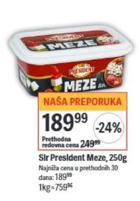 Sir President Meze, 250g