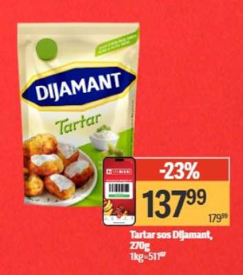 Tartar sos Dijamant, 270g