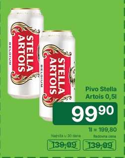 Pivo Stella Artois 0.5l