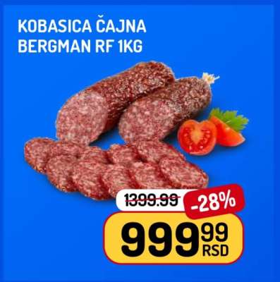 Kobasica Čajna Bergman RF 1kg