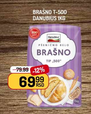 BRASNO T-500 DANUBIUS 1KG