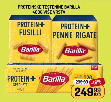 Proteinske testenine Barilla