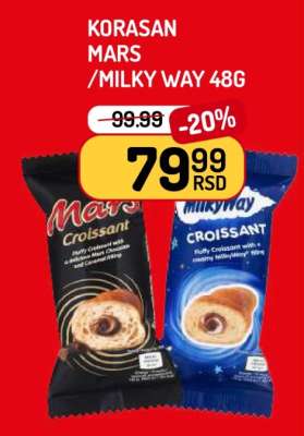 Korasan Mars/Milky Way 48g