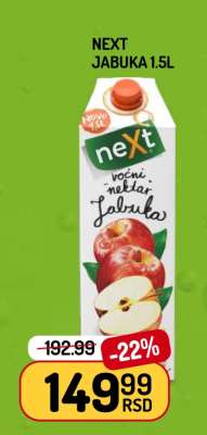 NEXT JABUKA 1.5L