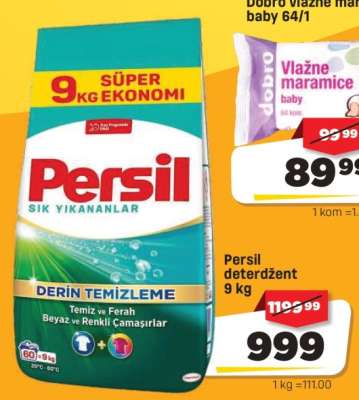 Persil deterždent 9 kg