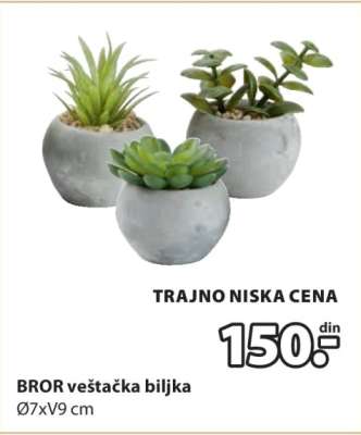 BROR VEŠTAČKA BILJKA