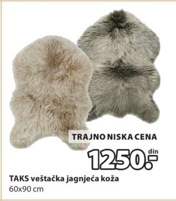 TAKS VEŠTAČKA JAGNJEĆA KOŽA