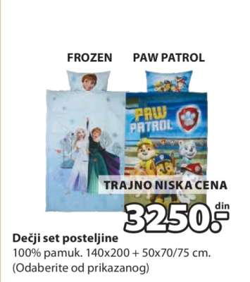 Dečji Set Posteljine
