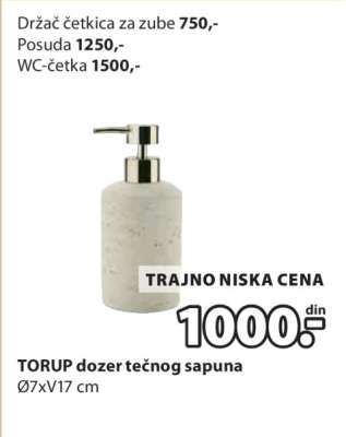 TORUP dozer tečnog sapuna