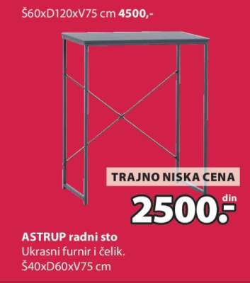 ASTRUP RADNI STO
