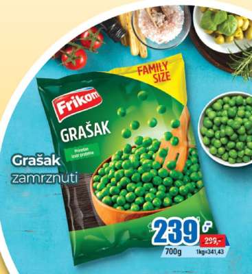 Frikom grašak