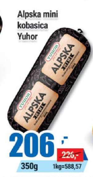 Alpska mini kobasica Yuhor