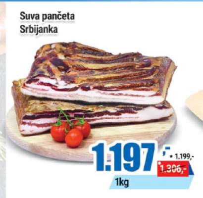 Suva pančeta Srbijanka