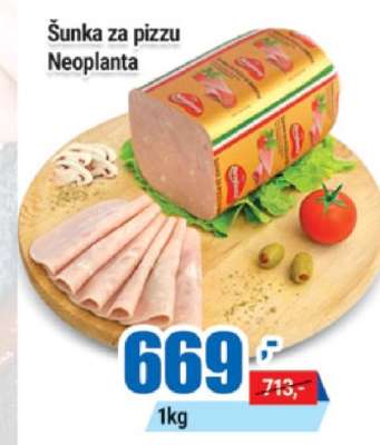 Šunka za pizzu Neoplanta