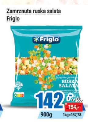 Zamrznuta ruska salata Friglo