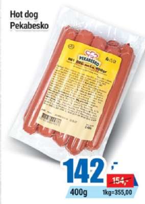 Hot dog Pekabesko