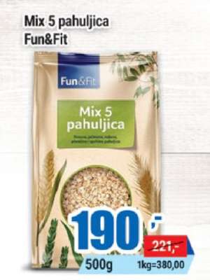 Mix 5 pahuljica Fun Fit