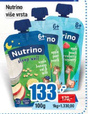 Nutrino više vrsta