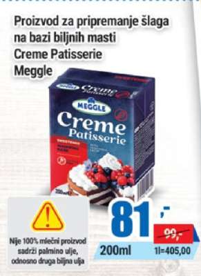 Creme Patisserie Meggle