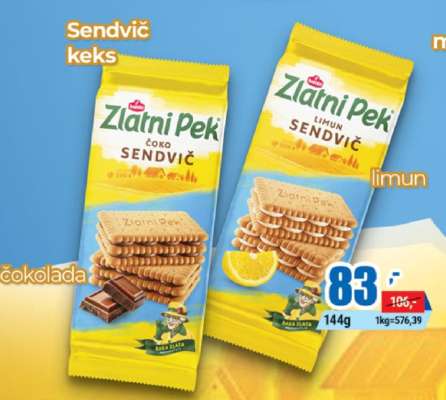 Zlatni Pek Limun Sendvič
