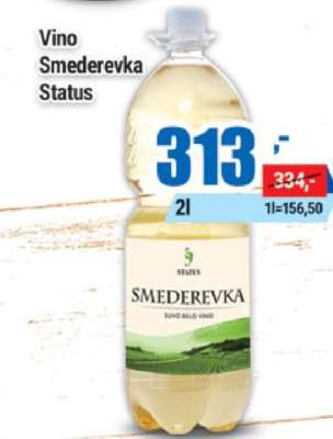 Vino Smederevka Status