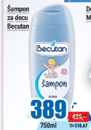 Šampon za decu Becutan