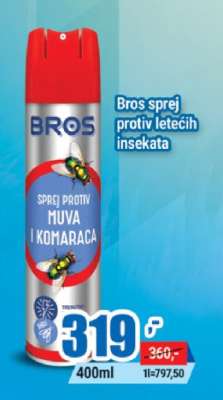 Bros sprej protiv letećih insekata