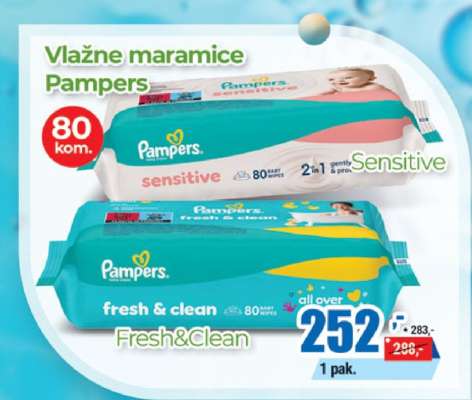 Vlažne maramice Pampers